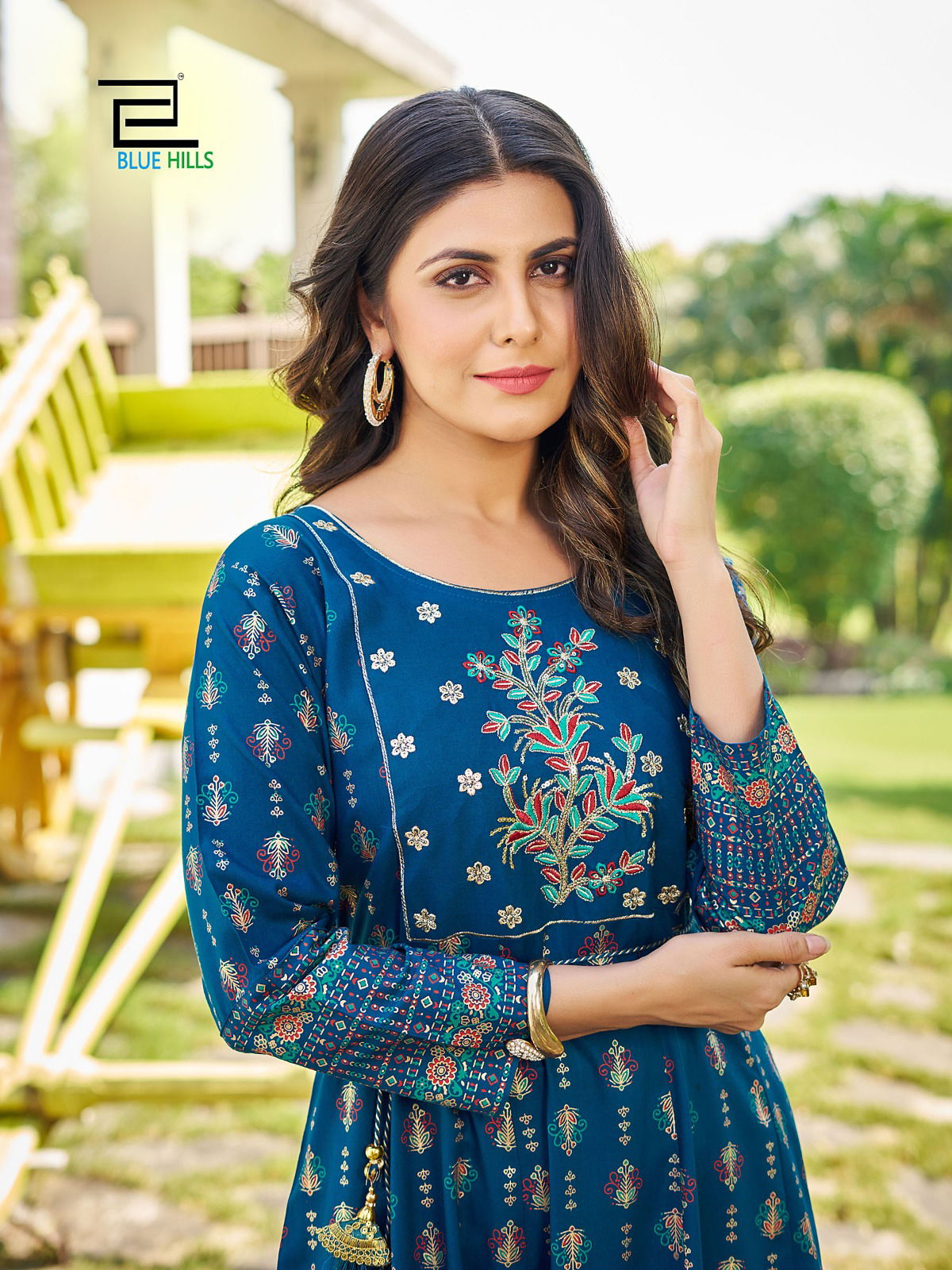 Blue Hills Sandwich Vol 5 Printed Anarkali Kurtis Catalog